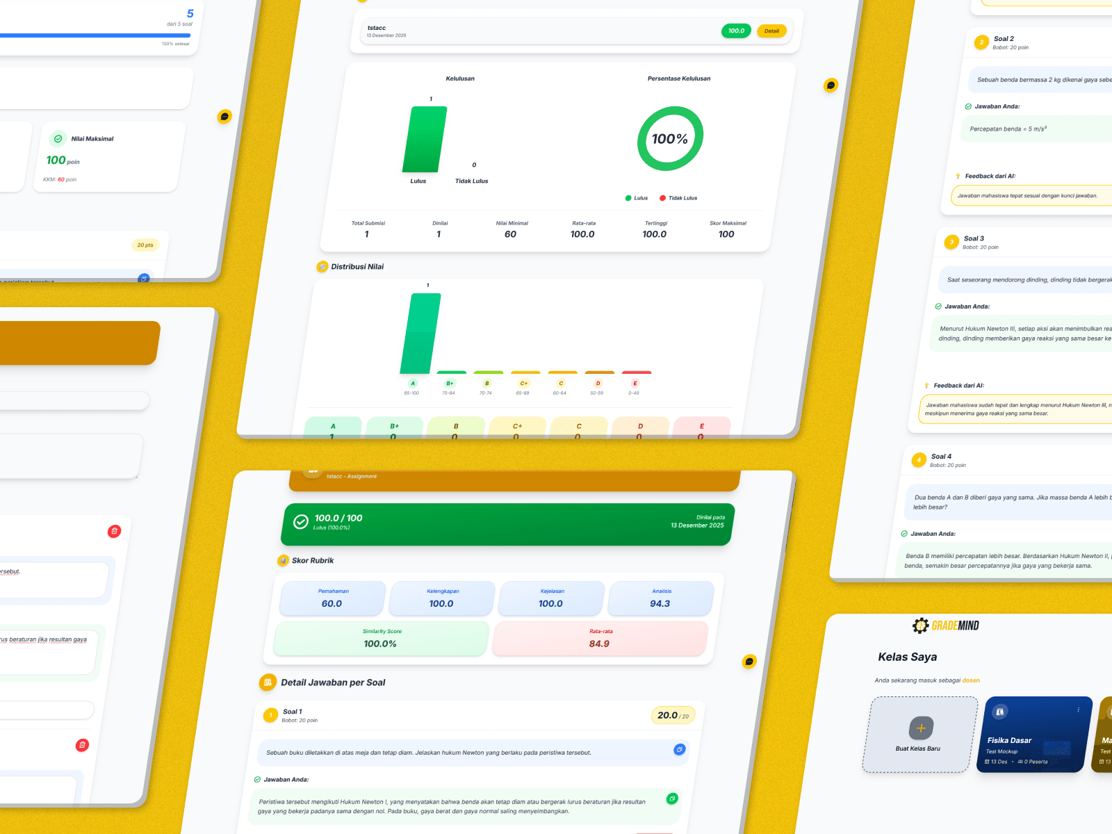 GradeMind Dashboard